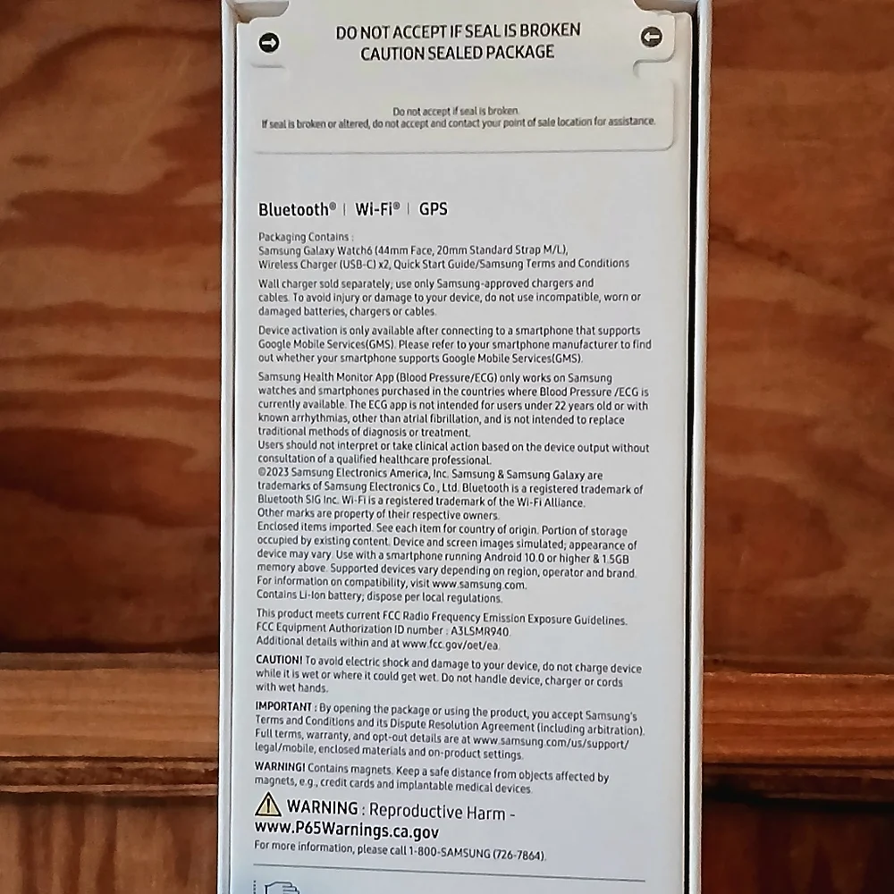 Samsung Galaxy Watch 6 44mm WIFI, Aluminum Graphhite